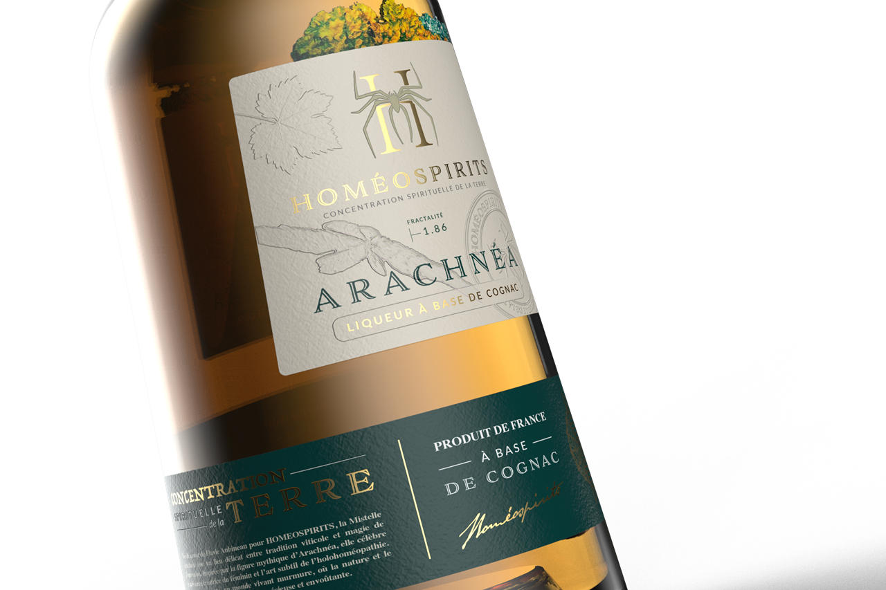 ARACHNÉA - Étiquette